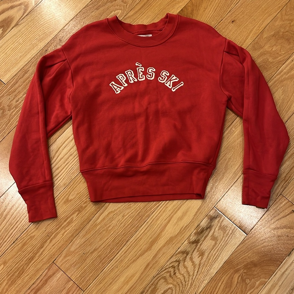 Miles by Madewell APRES Ski sweatshirt